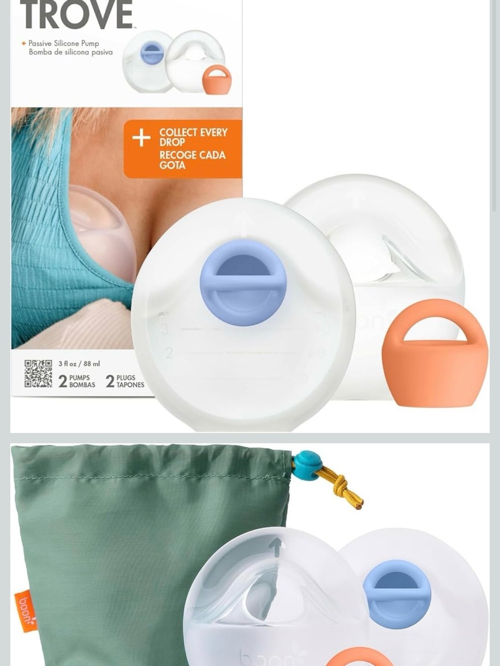 NIB Boon Trove milk collectors